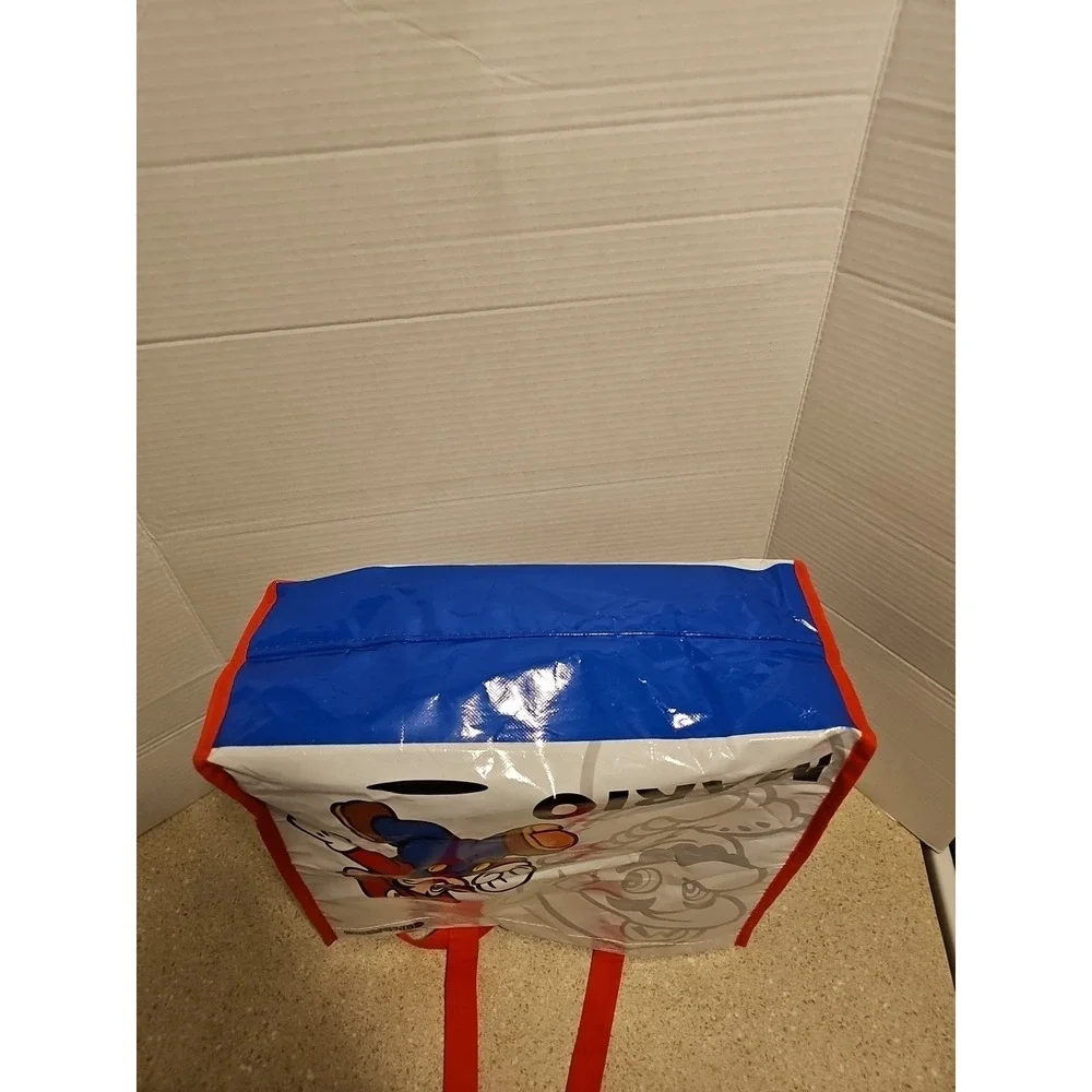 Nintendo Mario Reusable Super Mario Tote Bag Red Handles 2011